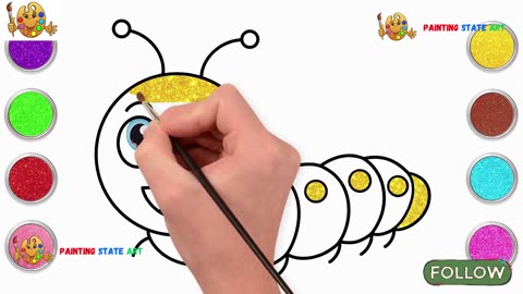 How to Draw Baby Shark | Drawing and Coloring for Kids | Chiki Art