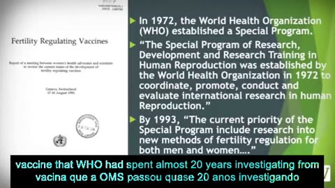 Esterilização humana: Dr. Ngare revela o envolvimento 'maligno' da OMS nas vacinas