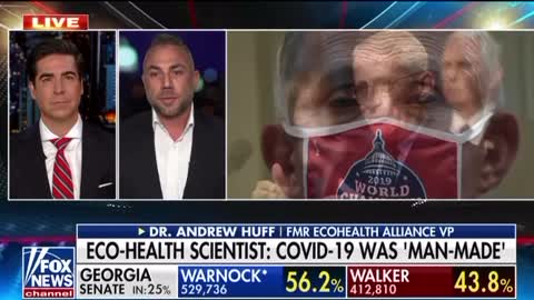 🇺🇸 EcoHealth Alliance Whistleblower Dr. Andrew Huff: “I’m 1,000% SURE COVID WAS a LAB leak”