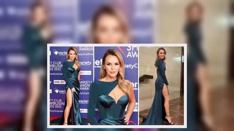 Amanda Holden, 51, turns heads in thigh-split gown as jaw-dropping l.e.g.s take centre-stage