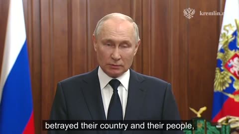 President Vladimir Vladimirovich speech on Wagner PMC afterwards