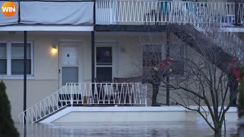7 minutes ago in NEW JERSEY ! Heavy Rain and FLASH FLOODS Turn Roads Into Rivers | Natural Disasters