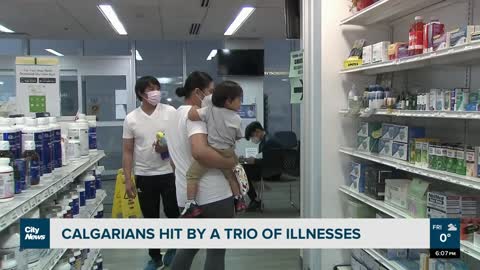 Trio of illnesses affecting Calgarians