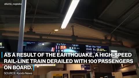 Strong earthquake hits Japan l ABC News