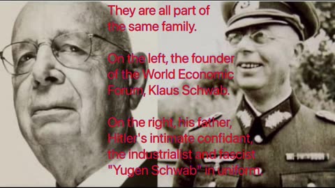 Klaus Schwab and his Nazi father