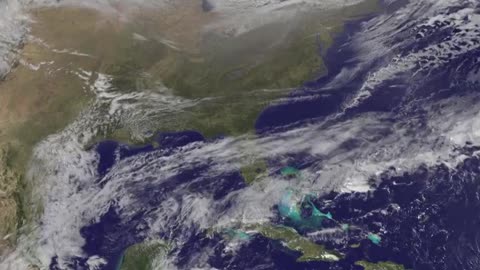 GOES-East Animation of Snowfall Around the Great Lakes