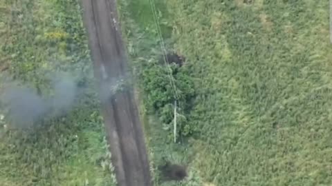 Ukranian troops hit Russian occupied building