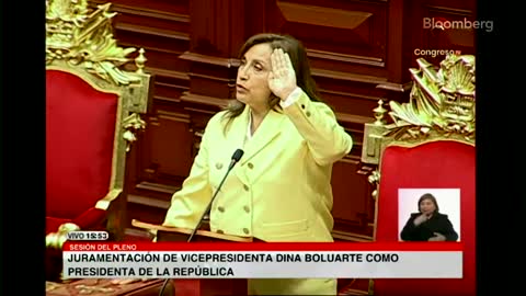 Peru's Dina Boluarte Is Sworn in as President