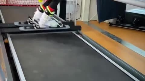 Indoor ski training looks like so much fun 🔥 (via @likhacheva_skiIG) #skiing #ski #training