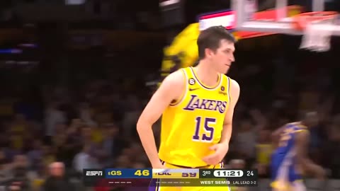 Austin Reaves Drops 23 Points In Lakers Game 6 W _ 2023 May 12