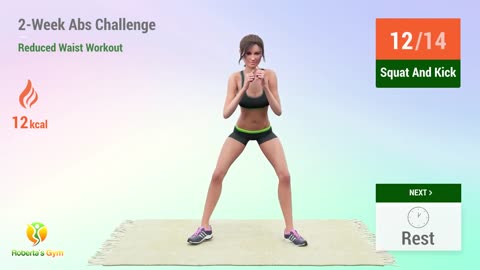 2-Week Abs and Cardio Challenge for a Reduced Waist
