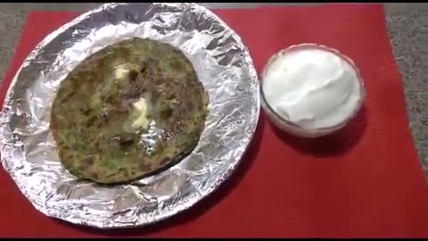 Classic Indian Dish: Stuffed Methi (Fenugreek) Paratha (Watch & Prepare)