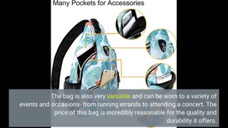 Customer Feedback: MOSISO Sling Backpack,Travel Hiking Daypack Sunflower Rope Crossbody Shoulde...