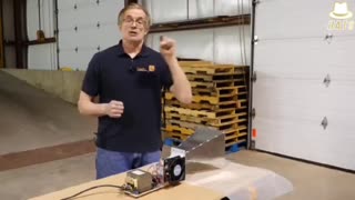 A demonstration of how microwave frequency weapon LRAD works