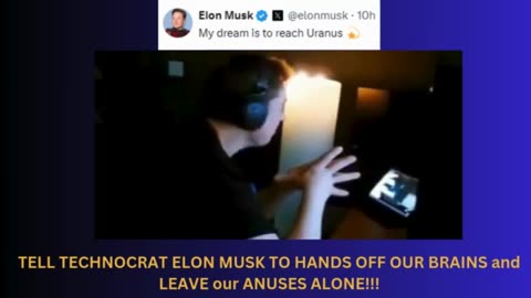 Elon Musk wants to send a rocket up Your anus!