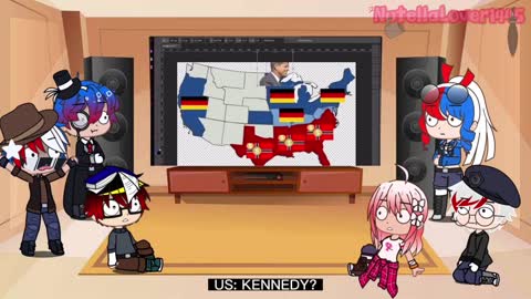 Countryhumans react to US history according to American