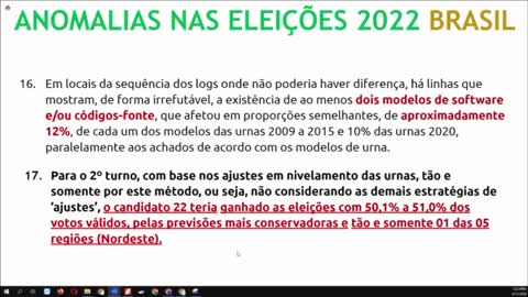 Eleicoes 2022 - Live 2 - Brazil Was Stolen - Brasil Foi Roubado - Brasil fue robado