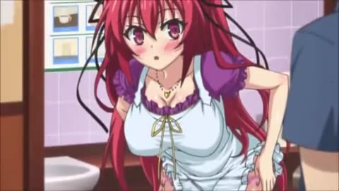 Shinmai Maou no Testament Bath Room Scene