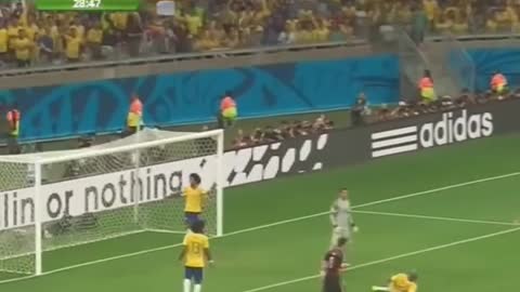 Brazil vs Germany 2014 FIFA World Cup Semi Final #vibe #football