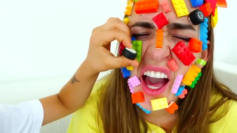 Toys gets stuck on mom's face / Vlad and Niki new video viral rumble video#trending #virial