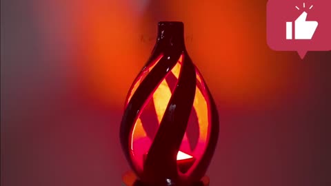 Table lamp making | Corner vase making with plastic bottle