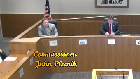 Lake County Commissioner John Plecnik on Loss of Morality