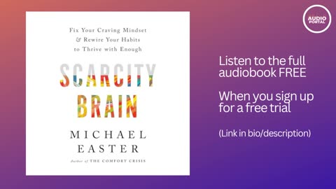 Scarcity Brain Audiobook Summary Michael Easter