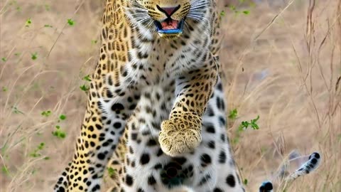 a_picture of a leopard in a