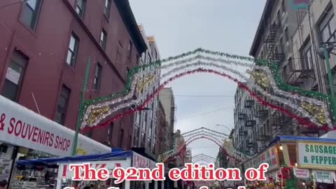 The gand edition ofSan Gennaro fest hasjustistartedLINE- BE NUT C