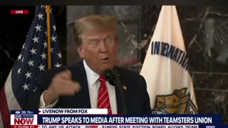 How refreshing to see President Donald Trump take unscripted questions for over 17 minutes