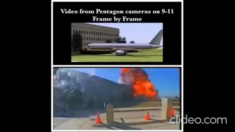 A MISSILE HIT PENTAGON NOT A PLANE - CCTV FOOTAGE FROM THE PENTAGON ON 911