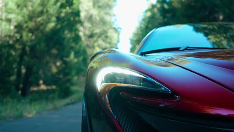 McLaren P1 on Backroads