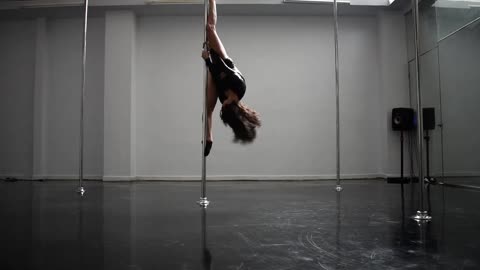 Pole Art Routine 164 - Level 6 (Ciara - Paint It, Black)