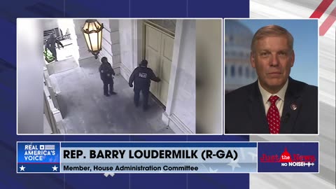 Rep. Loudermilk reacts to latest January 6 video revealing Capitol security failure