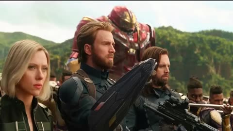 Avengers infinity war fight scene