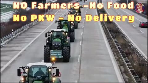 No Farmers No Food!! Deutsche Bauern Proteste!!