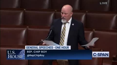 Chip Roy Goes Off On The 18 Republicans That Voted For MASSIVE Spending Bill