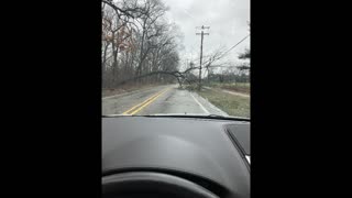 Raw Video (3) - February 22, 2023 Ice Storm in Kalamazoo, Michigan