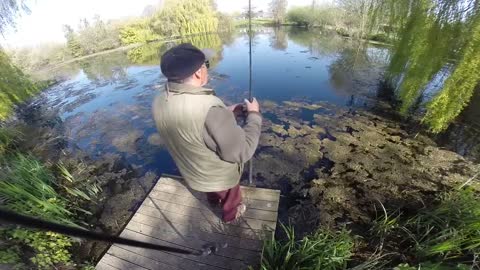 Pike fishing in Weedy Lakes-11