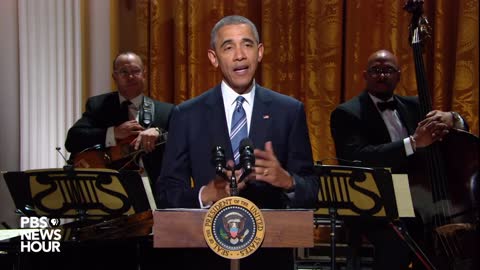 Watch President Obama speak -- and sing -- at White House tribute to Ray Charles