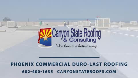 Phoenix Commercial Duro-Last Roofing With Canyon State