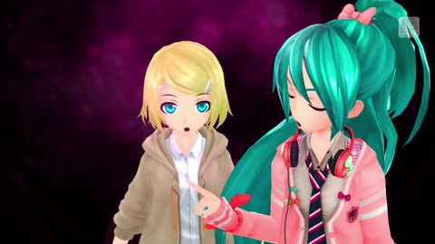 Project Diva F 2nd - Angel Eyes by ABBA ft Miku, Rin, Kaito