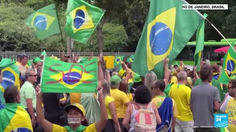 Las protestas bolsonaristas en Brasil continúan, aunque ahora con menor intensidad • FRANCE 24