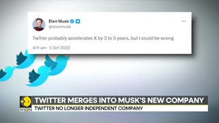 Elon Musk merges Twitter with X Corp