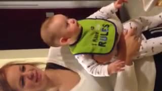 The funniest baby laugh!