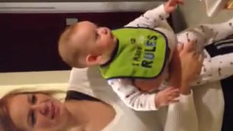 The funniest baby laugh!
