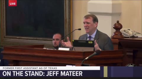 Jeff Mateer testifies about Ken Paxton's 'illegal' conduct