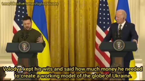 Must Watch ~ Russian TV top comedy show reported on Zelenskyy's visit to Washington
