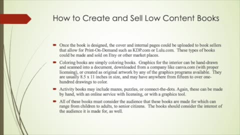 How to Make Low Content Books and Sell Them