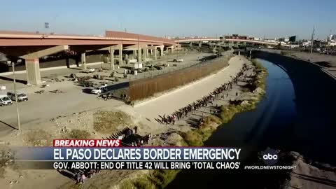 El Paso declaring an emergency at the border